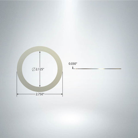 2-3/4" O.D. x .030" Die Shim