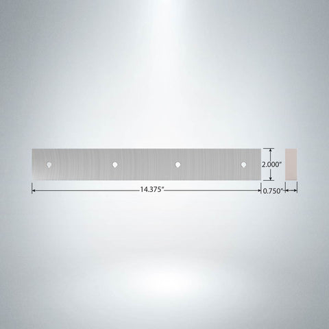 Edwards™ 75/100/110 Elite 14-3/8" Flat Bar Blade