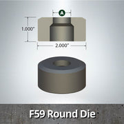 F20/F59 Punch & Die Set - 6 Pack