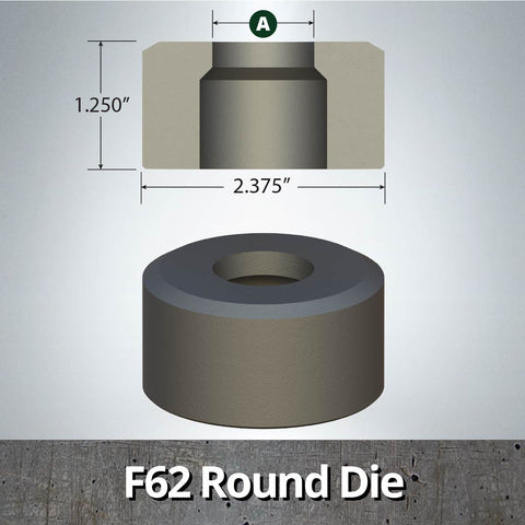 F26/F62 Punch & Die Set - 6 Pack