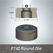 F770/F740 Punch & Die Set - 6 Pack