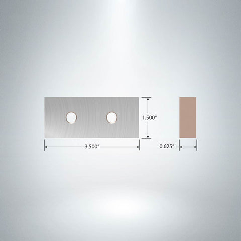 Piranha™ P36/P50/PII-35 Lower Front Notcher Blade