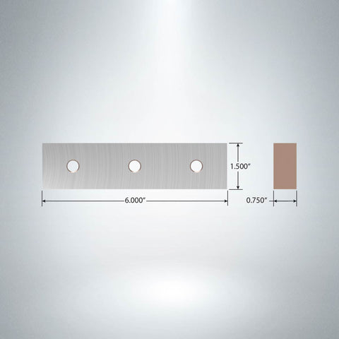 Piranha™ P90/P110/P140/PII-140 Lower Side Notcher Blade