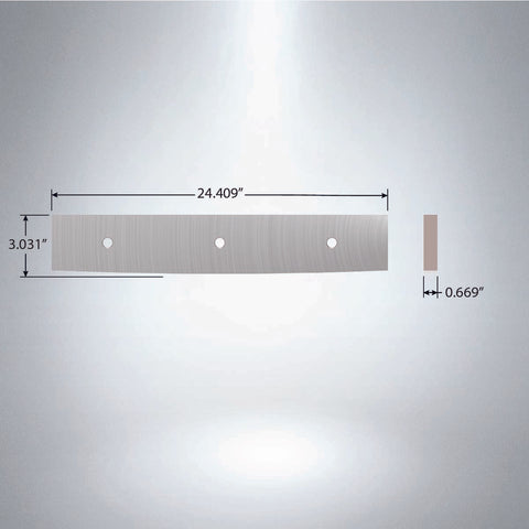 Sunrise™ 24-13/32" Upper Flat Bar Blade